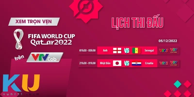 lich thi dau world cup 2022